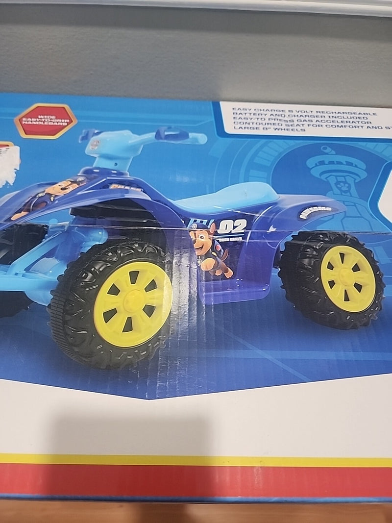 Paw Patrol Chase 6V Quad Ride-On Toy for Kids Ages 2-6 - Powerful and Safe Magic Cars 7