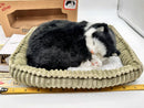 Realistic Breathing Plush Black & White Tuxedo Kitty Cat - 9" Sleeping Pet Magic Cars 4