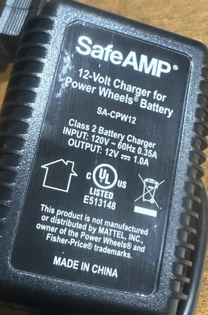 12V Power Wheels Battery Charger with SafeAMP Technology SA-CPW12 Magic Cars Variant 0