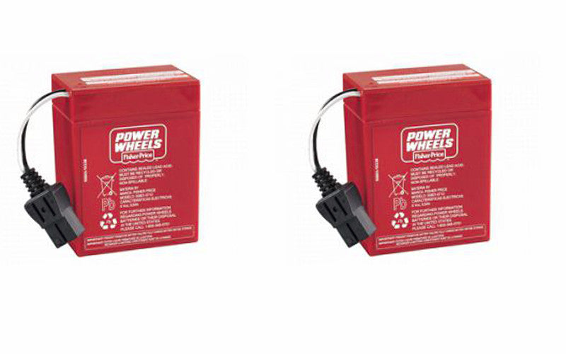 Power Wheels 6 Volt Red Ride-On with 2 Rechargeable Batteries Magic Cars Variant 0
