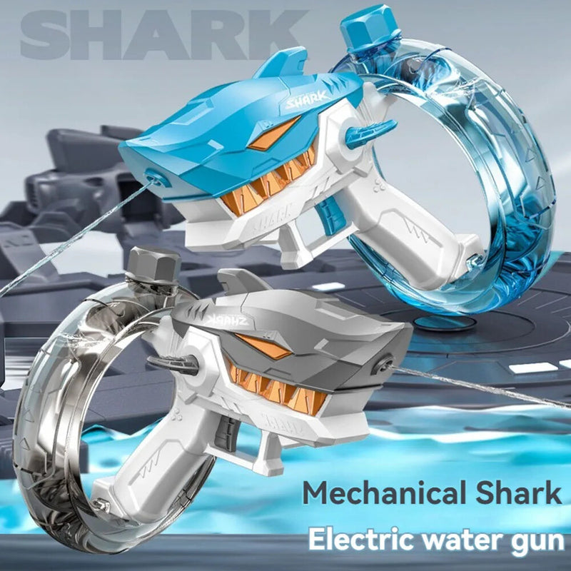 Electric Shark Water Gun Toy Fully Automatic Continuous Fire Large Capacity Magic Cars 7