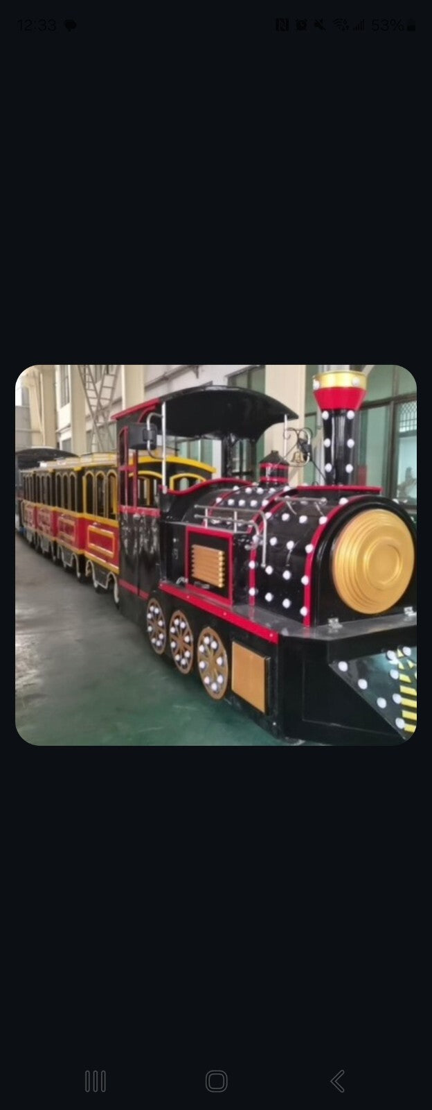 Trackless Train Ride-On Toy for Kids Magic Cars 0