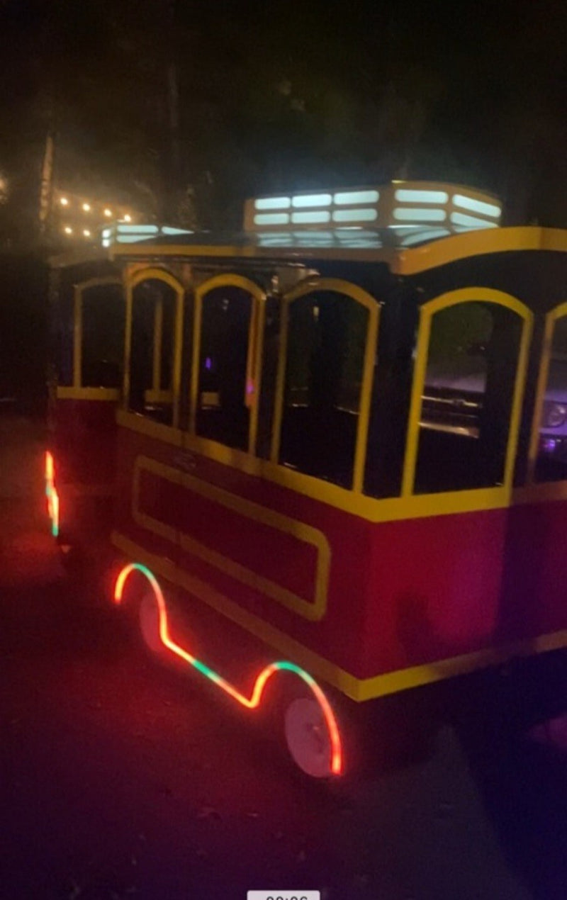 Trackless Train Ride-On Toy for Kids Magic Cars 1