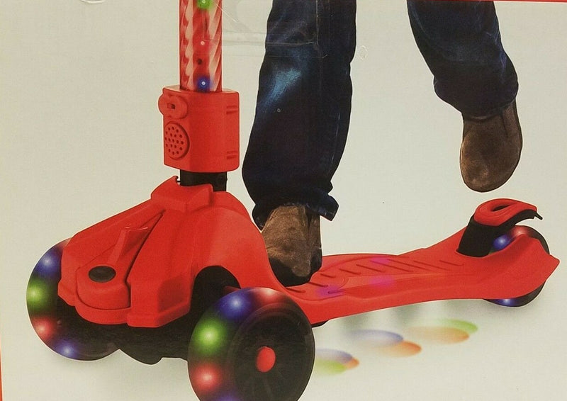 Vibe LED Kids Folding Kick Scooter Lightweight and Portable Magic Cars 2