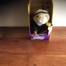 Retro 2001 Gemmy Kung Fu Hamster with Nunchucks in Black Magic Cars 1
