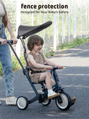 newyoo TR009 Versatile 6-in-1 Tricycle for Kids Aged 1-3 Magic Cars 5