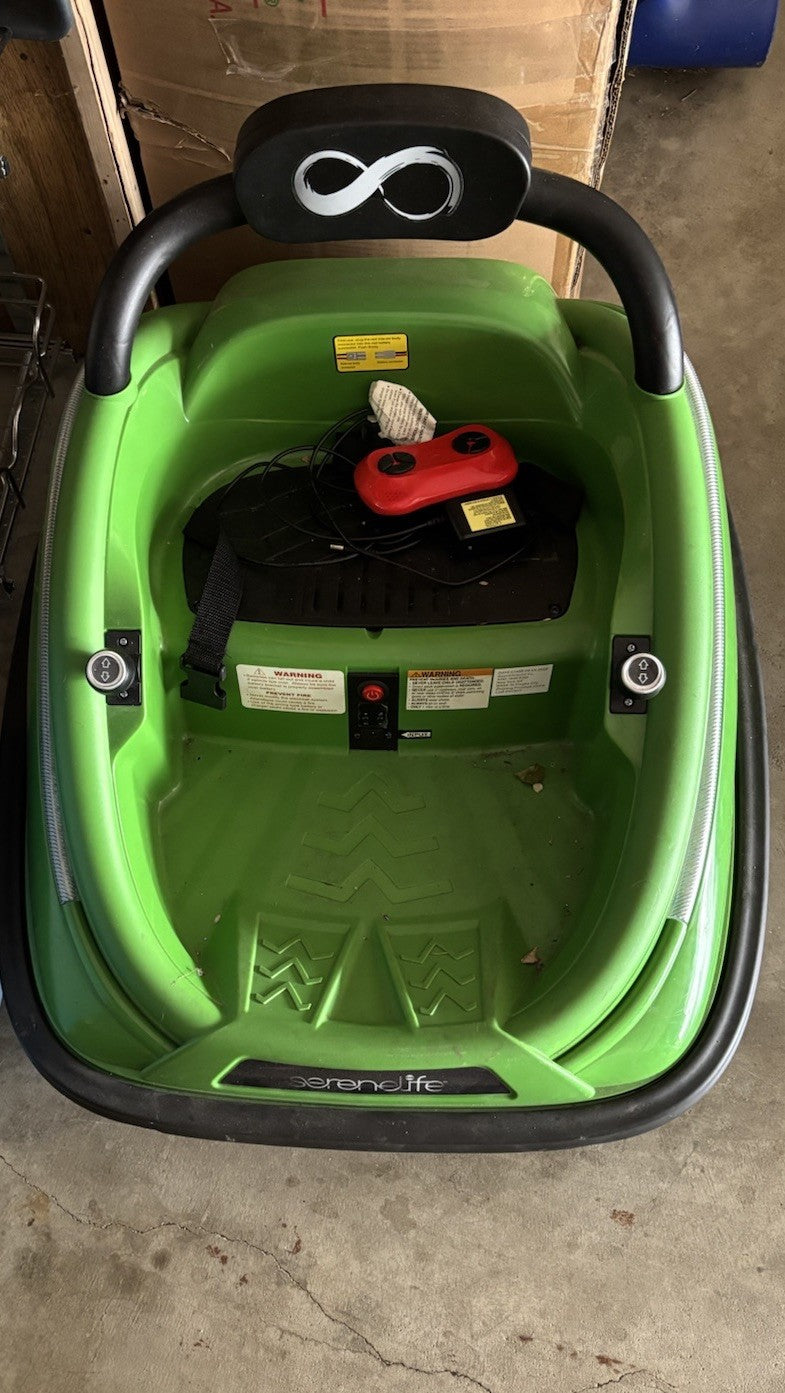 Next Step Infinity Ride-On Seat with Safety Belt 12V Rechargeable 1.5 MPH for Ages 3-8 Magic Cars Variant 0