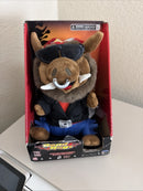 Gemmy Animated Plush Hog on Motorbike Sings "Born To Be Wild" Magic Cars Variant 0