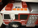 Maxx Action Fire Truck with Lights & Sounds - 4 Interactive Sound Buttons Magic Cars 3