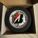 Bridgestone Rubber Tire Button Speaker with Defect Magic Cars Variant 0