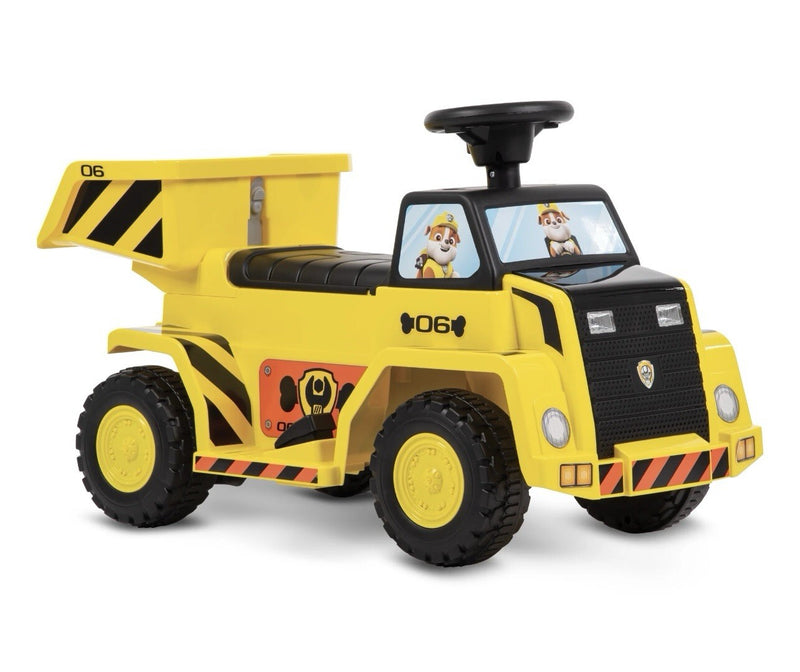 6V Toddler Ride-On Quad Toy Featuring Paw Patrol Rubble Character for Ages 1.5 Years and Up Magic Cars 10