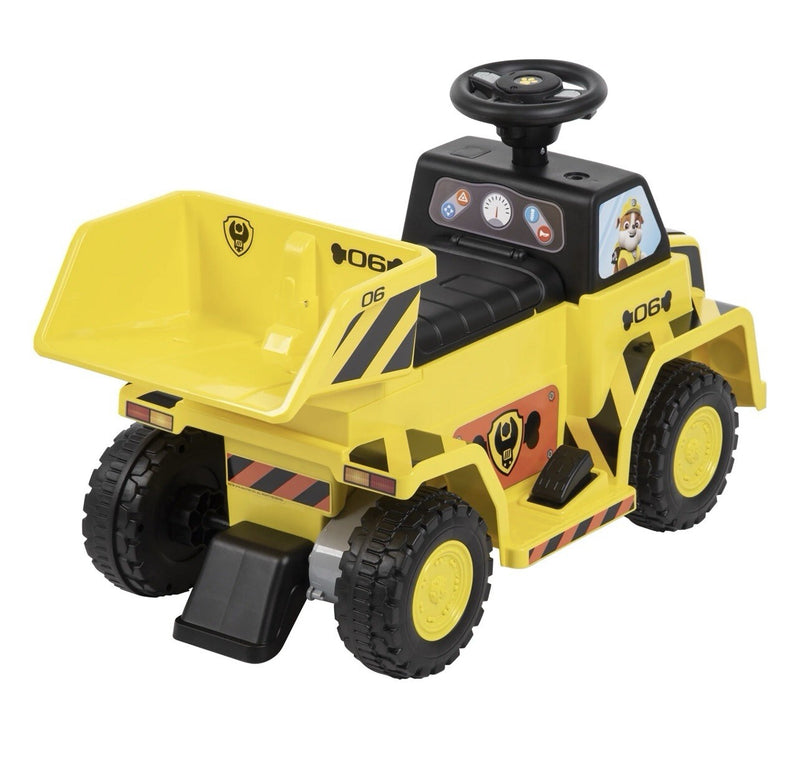 6V Toddler Ride-On Quad Toy Featuring Paw Patrol Rubble Character for Ages 1.5 Years and Up Magic Cars 11