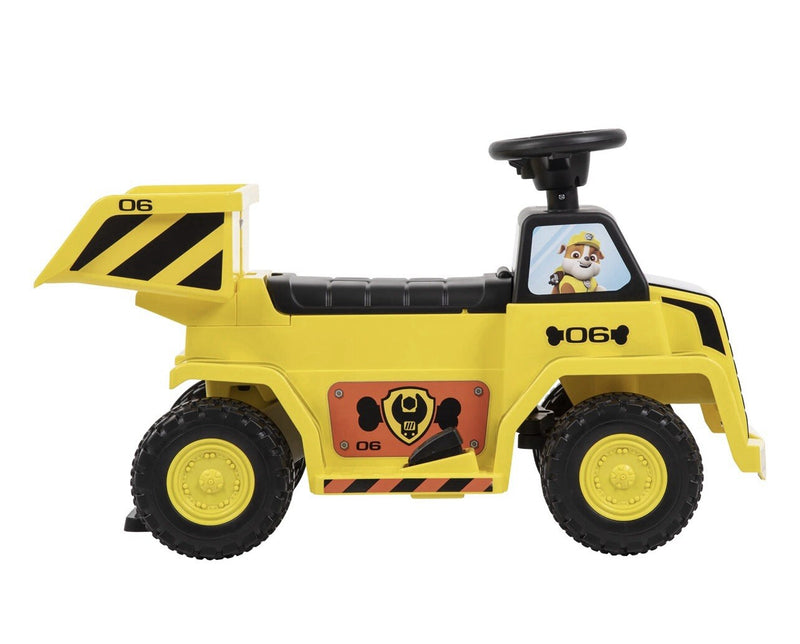 6V Toddler Ride-On Quad Toy Featuring Paw Patrol Rubble Character for Ages 1.5 Years and Up Magic Cars 15