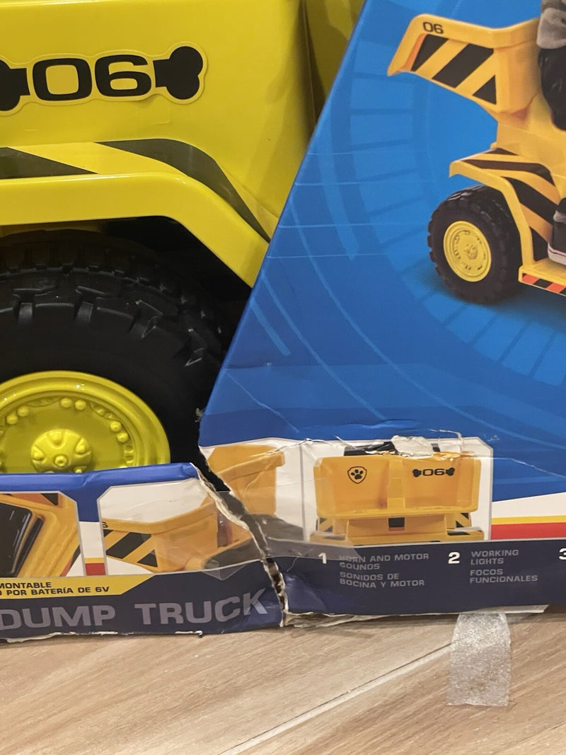 6V Toddler Ride-On Quad Toy Featuring Paw Patrol Rubble Character for Ages 1.5 Years and Up Magic Cars 4