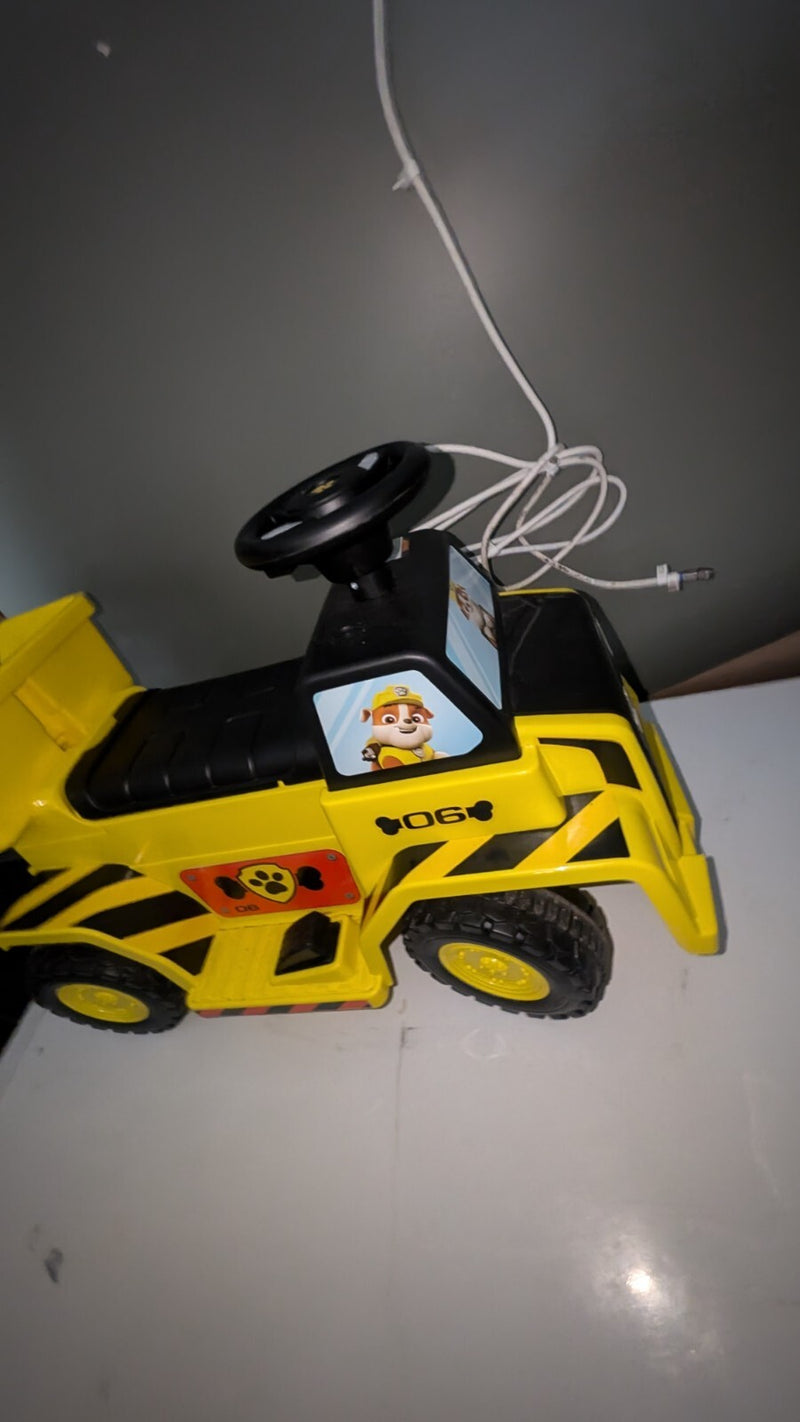 Paw Patrol Rubble 6V Quad Ride-On Toy for Toddlers Ages 1.5 Years and Up Magic Cars Variant 0