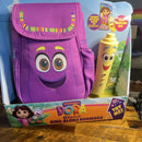 Dora the Explorer Bluetooth Karaoke Boombox with Backpack and Microphone Magic Cars Variant 0