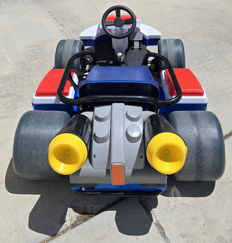 Super Mario Kart Motorized Drift Ride-On Toy 24V with Charger Magic Cars 2
