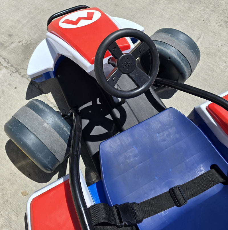 Super Mario Kart Motorized Drift Ride-On Toy 24V with Charger Magic Cars 6