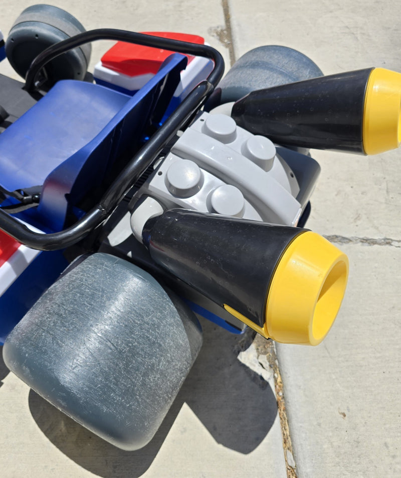 Super Mario Kart Motorized Drift Ride-On Toy 24V with Charger Magic Cars 7