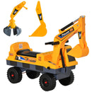 Power 2-in-1 Ride-On Excavator with Helmet and Claw Construction Truck Set Magic Cars Variant 0