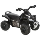 Power Kids Ride-On Push Car with Music and Lights for Ages 1.5-3 Black Magic Cars 3