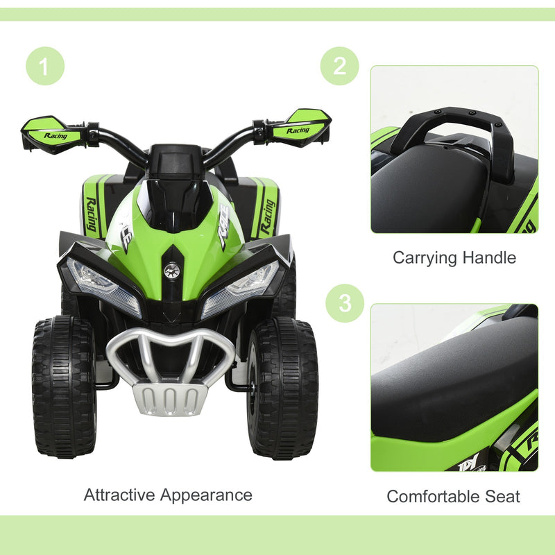 Green Kids Ride-On Push Car with Music and Lights for Ages 1.5–3 Magic Cars 5