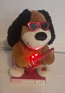Valentine's Day Musical Light-Up Plush Hound Dog by Dan Dee Magic Cars 6