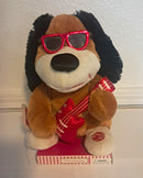Valentine's Day Musical Light-Up Plush Hound Dog by Dan Dee Magic Cars Variant 0