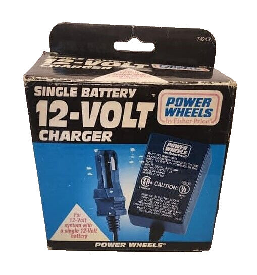 Fisher-Price Power Wheels 12V Single Battery Charger Open Box Magic Cars 1