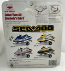 New Bright Vintage Battery-Powered SEA DOO RX Jet Ski with Trailer Magic Cars 3