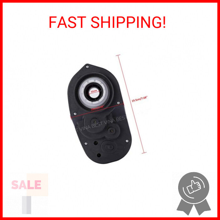 24V Gearbox with Large Axle Hole and 24 Volt Motor for Pink Princess Carriage Toy Magic Cars 1