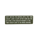 OEM 4s Regular Maintenance Label (170) for Genuine Scooters