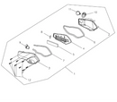 OEM Air Cleaner Assembly for Genuine Roughhouse 50