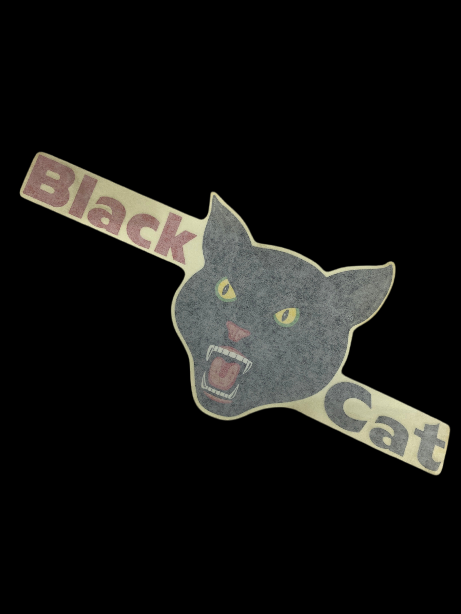 OEM Body Cover Genuine Black Cat 50 Sticker | Magic Cars