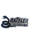 OEM Body Sticker Genuine Rattler (<09)