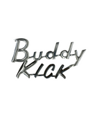 OEM Chrome Script Name Badge for Genuine Buddy Kick 125