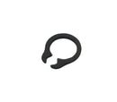 OEM Circlip, Dia 7.4 for Genuine Stella 4T