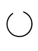OEM Circlip, Piston Pin for Genuine G400