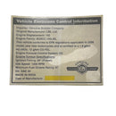 OEM Decal, Emissions for Genuine Stella 2007 +