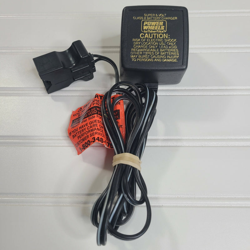 6 Volt Class 2 Power Wheels with Battery and Charger - OEM Fisher Part 00801-0974 Magic Cars 0