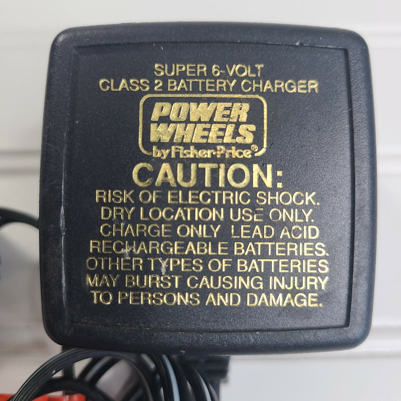 6 Volt Class 2 Power Wheels with Battery and Charger - OEM Fisher Part 00801-0974 Magic Cars 1