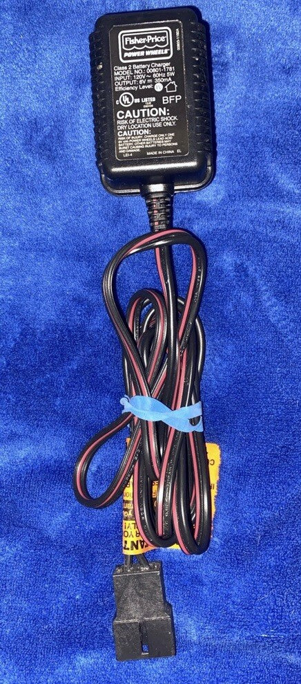 Power Wheels Battery Charger and Cord Model 00801-1781 Magic Cars 0