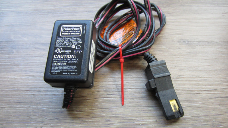 Fisher 2-Wheel Power Class Model 00801-1778 with Battery Charger and Cord Magic Cars Variant 0