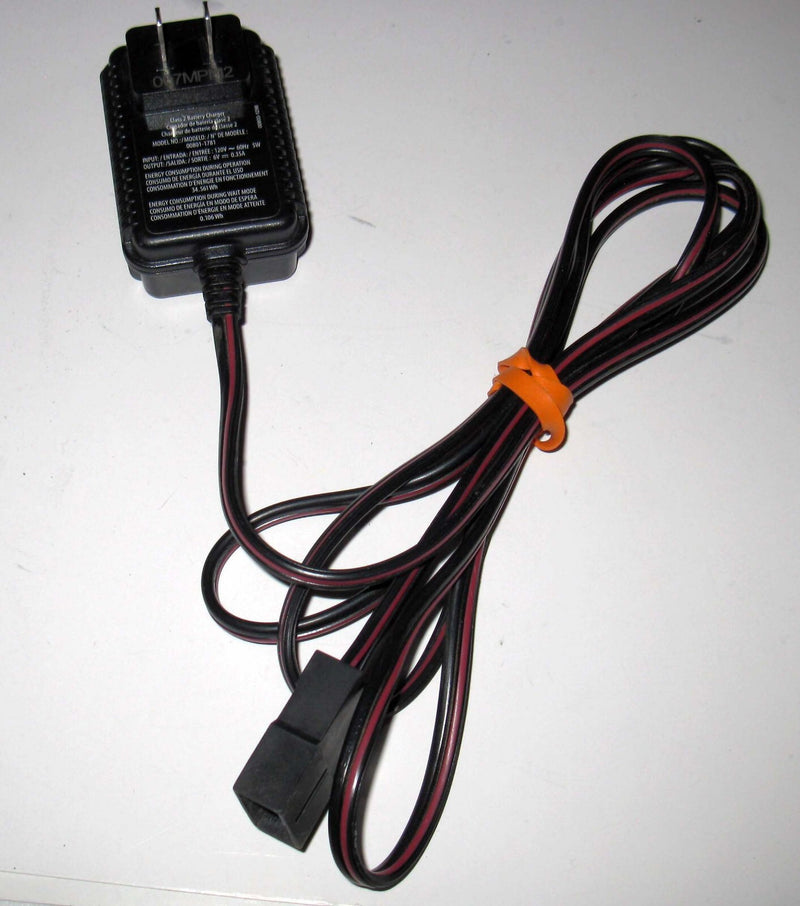 6V Power Wheels Battery and AC Charger Adapter for Ride-On Toys Magic Cars 1