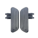 OEM Forward Position Footrests, Left/Right Pair with Brackets for NIU Scooters