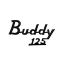 OEM Genuine Buddy 125 Sticker (black)