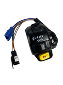 OEM Left Switch Assembly, Black for Genuine Blur 220i/Hooligan, Kick