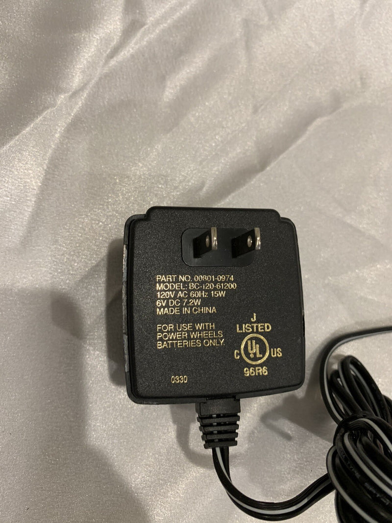 12V Genuine Fisher Price Power Wheels Battery Charger Model 00801-0974 Magic Cars 2