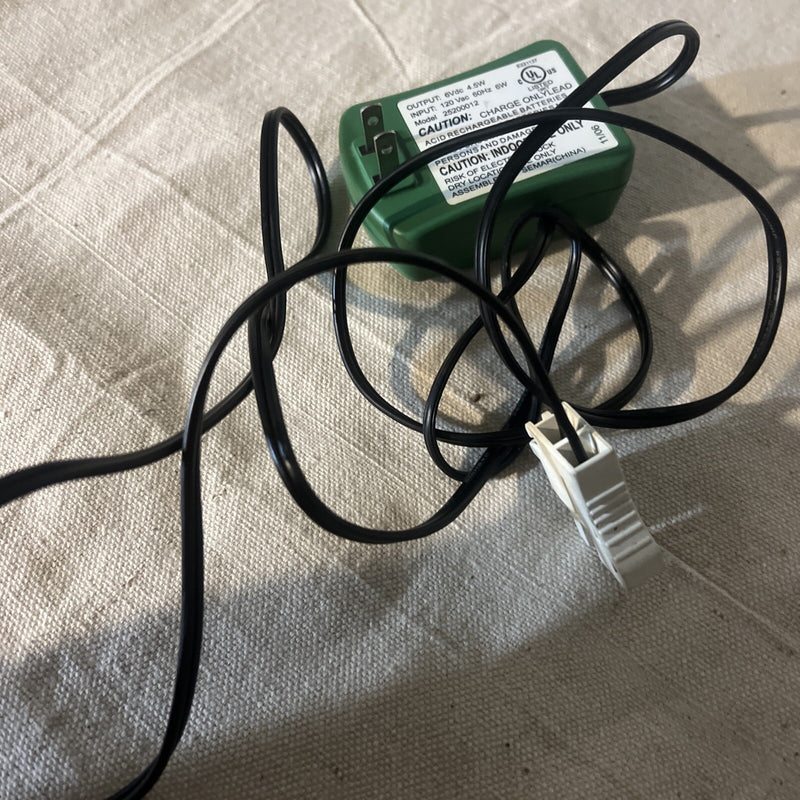 6V Green Battery Charger with AC Adapter for Thomas Train by Peg Perego Magic Cars 7
