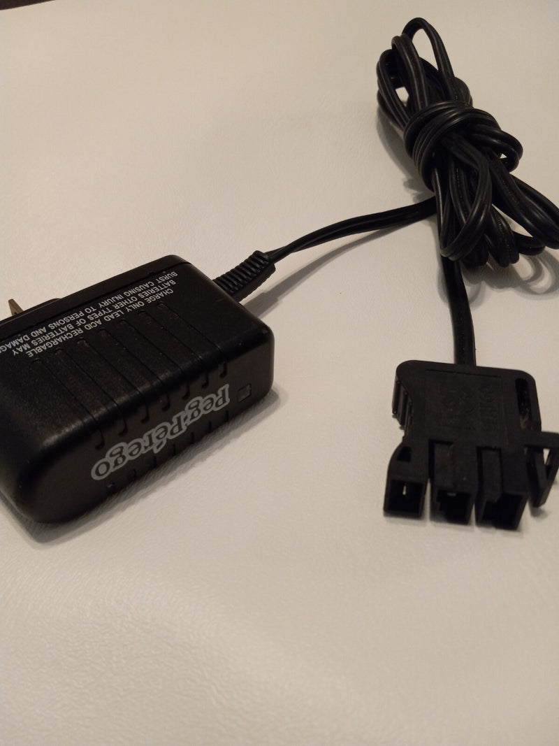 12-Volt Class 2 Battery and Charger for Peg Perego FW7571/15 – Used Black Magic Cars Variant 0